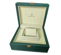 ROUREOX Custodia Organizzatore Orologi - Esterno in Vero Legno con Cuscinetti Morbidi e Supporto Elegante per Rolex Cosmograph Daytona