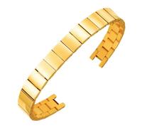 ROUREOX Donna 316L Cinturino Orologio Acciaio Inossidabile, Cinturino Orologio Metallico Leggero-Oro 10x5MM per CK/Gucci/Emporio Armani/Swarovski