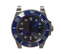 ROUREOX Kit Cassa Orologio Diver 40mm Vetro Zaffiro Ghiera Ceramica, Movimento Miyota 8215 ETA 2836 Mingzhu 2813 per Rolex Submariner/GMT-Master - 3
