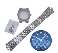 ROUREOX Kit Mod NH35 NH36 39.5mm Cassa Acciaio Inox Integrata, Vetro Zaffiro Parti Mod per Rolex Datejust/Royal Oak/Tissot PRX - 7