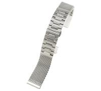 ROUREOX Uomini Cinturino Orologio Ricambio Acciaio Inossidabile, Braccialetto Metallico-Argento 23MM per Citizen AT8020-54L/JY8078-52L/CB5848-57L