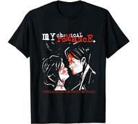 Rourunjie Rare Vintage My C%HEMIC%al R%OMANCE Three C%HEERS for SW%EET R%EVENGE MCR Unisex, Men, Women Tee,T-Shirt, Black XL