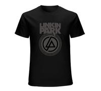 Rourunjie Short T-Shirt Linkin Park Seal Jumbo Black S