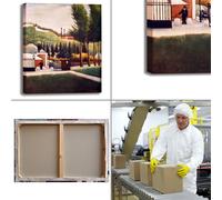 Rousseau casello daziario design quadro stampa tela dipinto telaio arredo casa