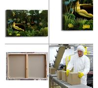 Rousseau il sogno design quadro stampa tela dipinto telaio arredo casa