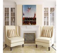 Rousseau la libertà design quadro stampa tela dipinto telaio arredo casa