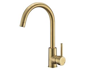 Rousseau Sanitaire 4060459 - Miscelatore per lavello KØBEN in ottone spazzolato