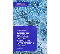Jean-Jacques Ro Rousseau: The Social Contract and Other Later Politi (Tascabile)