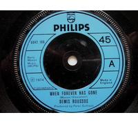 Roussos, Demis - Roussos, Demis When Forever Has Gone 7" Philips 6042186 EX 1974