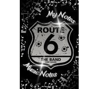 Route 6 The Band Notebook: Pocket-size 4" x 6" notebook. 101 lined pages for daily reminders, ideas, etc. Stocking stuffer, gift.