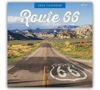 Route 66 2026 - 16-Monatskalender: Original Red Robin Publishing Ltd-Kalender [Mehrsprachig] [Kalender]