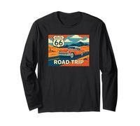 Route 66 America Western Road Trip Maglia a Manica