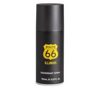 Route 66 Illinois | Deodorante Spray 150ml - Deodorante Uomo, Fragranza Intensa e Duratura, Protezione e Freschezza Efficace