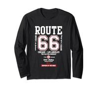 Route 66 La vecchia autostrada degli Stati Uniti Maglia a Manica