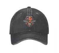 Route 66 Pin Up Rock Printemps Automne Casquette pour garçon Fille Casquette De Baseball Hip Hop Chapeaux De Cowboy OS Lavé Extérieur Casquette