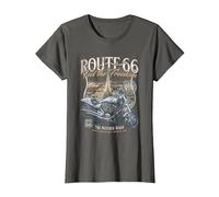 Route 66 Senti la libertà Maglietta, Donna, Asfalto, 3XL