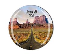 Route 66 USA - Calamita da frigorifero per souvenir, decorazione regalo