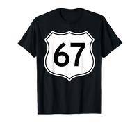 Route 67 Six Seven 6-7 Meme Gen Alpha Slang Scuola Divertente Maglietta