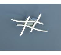 TRIO LIGHTING ITALIA PLAFONIERA ROUTE LED DA SOFFITTO LUCE CALDA 3000K COLORE NI