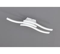 Plafoniera ROUTE LED 3 bacchette ondulate L.54cm bianca R62473131