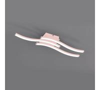 ROUTE PLAFONIERA LED 3BACC.CM.45 15W 4K ORO/ROSA
