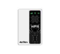 Router 4G/5G LTE Router WiFi6 300 Mbps Modem WiFi portatile 4G Hotspot 5G con scheda SIM Estensore di segnale, Edizione eurasiatic