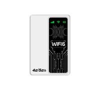 Router 4G/5G LTE, Router WiFi6, Modem WiFi Portatile 4G da 300 Mbps, Scheda SIM 5G, Hotspot, Estensione del Segnale, Edizione Eurasiatica