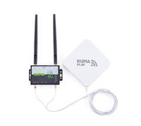 KUMA CONNECT PLAY Router 4G con Antenna Interna - Kit Amplificatore WiFi Mobile con Slot per Scheda SIM Sbloccato - Trasforma Segnale LTE Hotspot Wi-Fi per Casa Ufficio Auto - Internet Portatile 12 V