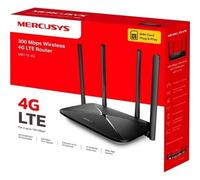 Router 4G LTE WiFi con Sim Cellulare RJ-45 Lan Mercusys MB115-4G Plug&Play