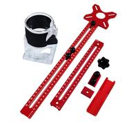 Router Circle Cutting Jig, Carpentry Trimming Guide, 65mm Auxiliary Bracket
