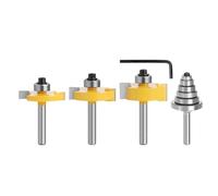 Router Conigli Carbides Bit Per I Bordi Precisi Taglio Utensile Professionale Taglio Liscio Non Rompere Facilmente I Carbidi A Punta Router Rabbia Per Mobili