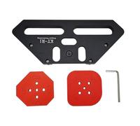 Router Corner Jig - 28x15x4cm raggio d'angolo, professionale, stencil guida taglio arco stencil | Strumento di menù in alluminio leggero per la falegnameria domestica, fabbricazione di