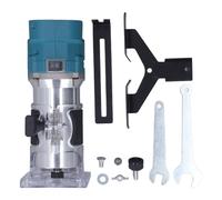 Router di legno, 6 livelli di velocità Router di rifinitura Trimmer per la lavorazione del legno Router di palma Strumenti di router compatti per la lavorazione del legno per