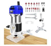 Router Di Palma Trimmer Manuale For La Lavorazione Del Legno Con Base Rifinitura Potenza For Compatto In Portatile Motore Potente Per Un Taglio Preciso