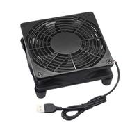 Router di Raffreddamento Del Ventilatore - USB Powered Pc di Ventilazione, Caso Airflow Blower | Laptop Vassoio Gadget Mount Spin Flow Motor Shell Frame Panel Box Strumenti Bies HOIL FILTER