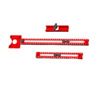 Router Fresatura Scanalature Staffa Router Alluminio Cerchi Taglio Multifunzionale Cabinet Hardware Guida Strumento Carpenteria Strumento di Misura
