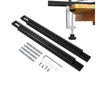 Router Guide Rail | Aluminum Alloy, Adjustable Multi-Functional, 15.7-31.5 Inch | Woodworking Edge Guide For Trimming, Slotting, Carving | DIY Saw Ģuide Accessory
