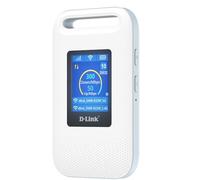 D-Link DWR-933W Hotspot Mobile 4G LTE+ AX600 Wi-Fi 6, Router SIM Portatile con Display LCD, Wi-Fi Dual Band, Fino a 64 Dispositivi, Batteria da 3000 mAh, USB-C