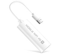 Router Hotspot WLAN Mobile 4G LTE,28 Bande Globali,Switch Automatico Multi-Operatore,Wi-Fi 6 Cat.4 150Mbps, Supporta 8 Dispositivi,Pacchetti Dati Flessibili 5-15% più Economici,USB,Auto/Viaggi/Affari