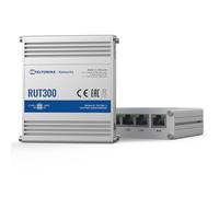 Teltonika RUT300 router cablato Fast Ethernet Blu, Metallico
