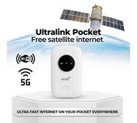 Router internet satellitare portatile, Wi-Fi gratuito e illimitato, hotspot satellitare mobile per campeggio, barche e luoghi remo