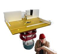 Router Lift per la lavorazione, manuale Router Lift - Set sollevatore portatile in lega di alluminio | di sollevamento anti ruggine base chiara strumenti di lavorazione per la lavorazione e