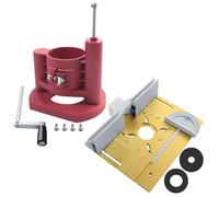 Router Lift Router Tabella Inserto Piastra Router Router Base di Alluminio di Sollevamento per Banchi di Lavoro della Tabella del Router