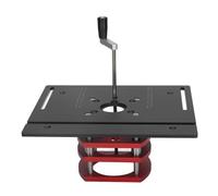 Router Lift Sollevamento manuale Router Lift System Kit Router Table Insert Base Plate(Black)