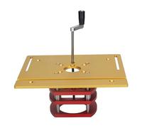 Router Lift Sollevamento manuale Router Lift System Kit Router Table Insert Base Plate(GOLD)
