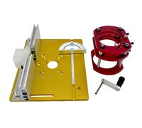 Router Lift System, Anti-Rust Wood Router Hoist Kit With Clear Scale Base, Height Adjustment Tool, Perfect For Woodworking And Engraving Machines, Clear Plate Marking For Easy Measurements