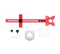 Router macelling scanalatura staffa in alluminio in lega di taglio staccabile a flip board a bordo del cerchio di lavorazione del legno per taglio della maschera per falegnami