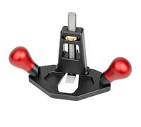 Router Manuale Per Carpenteria - Dispositivo Regolabile Slot Con Anodizzato | Strumento di Scanalatura Portatile - per Progetti Fai da te e Lavori in Legno