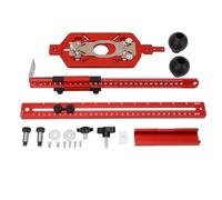 Router Milling Groove Bracket 3 in 1 | Regolabile Circle Cutting Guide & Slotting Jig | Woodworking Tool for Cabinets/Furniture | Diameter 300-800mm