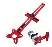Router Milling Groove Bracket, 4 In 1 Alluminio Trimming Machine Board
